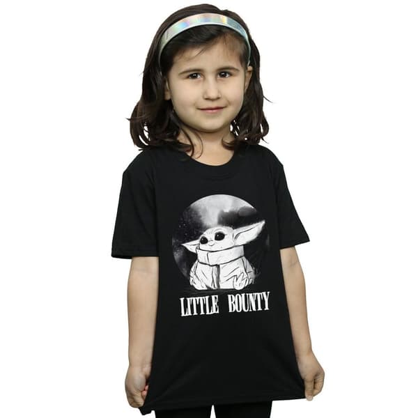Star Wars Girls The Mandalorian Little Bounty Cotton T-Shirt