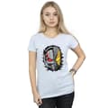 Miniatyrbillede 2 af 5: Marvel Womens/Ladies Ant-Man Split Helmet Cotton T-Shirt