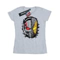 Miniatyrbillede 1 af 5: Marvel Womens/Ladies Ant-Man Split Helmet Cotton T-Shirt