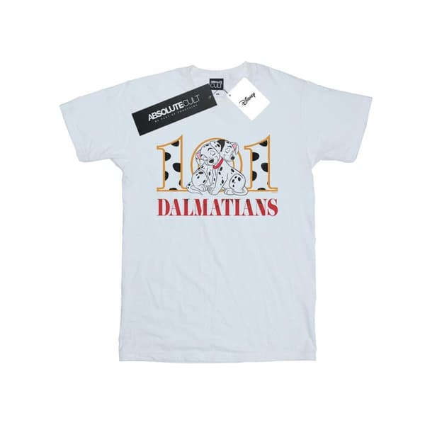 Disney Dam/Tjej 101 Dalmatians Puppy Hug Boyfriend T-shirt i bomull