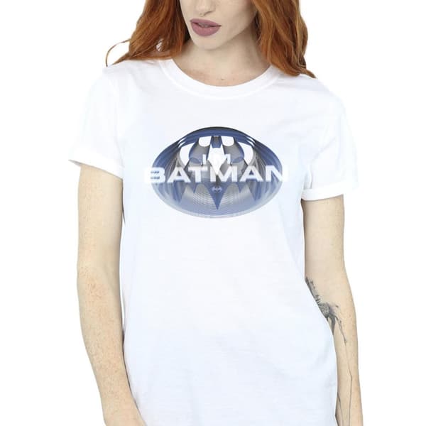 DC Comics Womens/Ladies The Flash I´m Batman Cotton Boyfriend T-Shirt