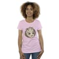 Miniatyrbilde 2 av 3: Marvel Womens/Ladies I Am Groot Wooden Head Cotton T-Shirt