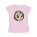 Miniatyrbilde 1 av 3: Marvel Womens/Ladies I Am Groot Wooden Head Cotton T-Shirt