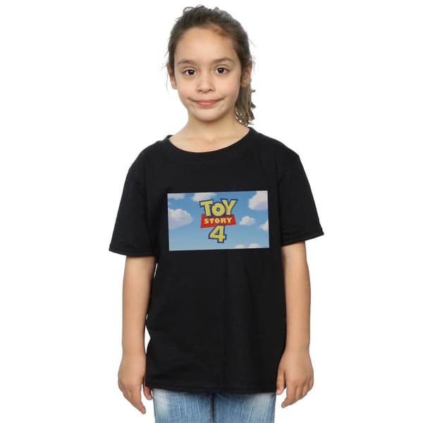 Disney T-shirt i bomull med molnlogga från Toy Story 4 för flickor