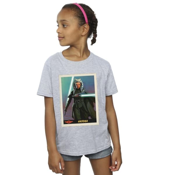 Star Wars Girls The Mandalorian Ahsoka Cotton T-Shirt