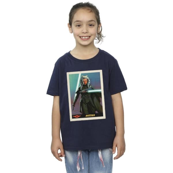 Star Wars Girls The Mandalorian Ahsoka Cotton T-Shirt