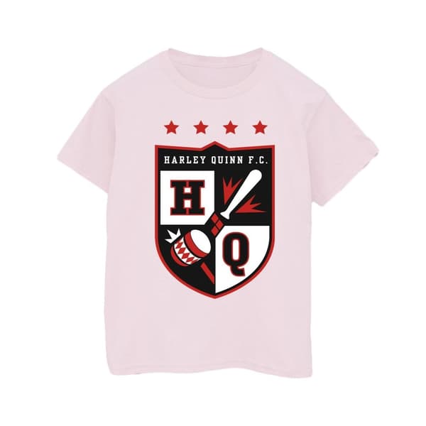 Justice League Dam/Herr Harley Quinn FC - pojkvänströja i bomull med ficka