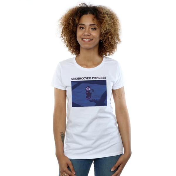 Disney Womens/Ladies Aladdin Undercover Princess Cotton T-Shirt