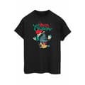 Miniatyrbillede 1 af 3: Disney Womens/Ladies Princess Ariel Merry Christmas Cotton Boyfriend T-Shirt