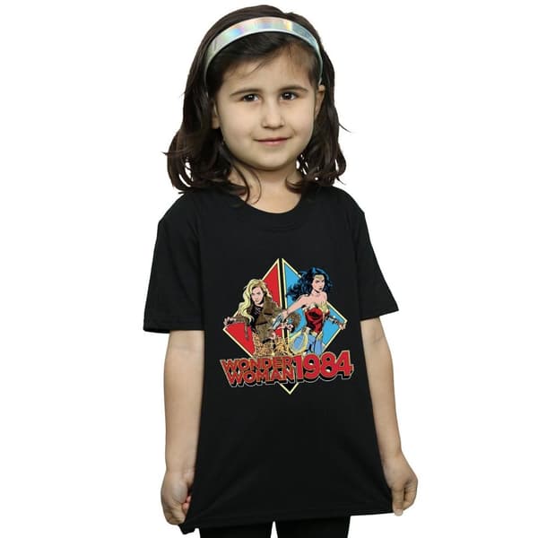 DC Comics Girls Wonder Woman 84 Back To Back Cotton T-Shirt