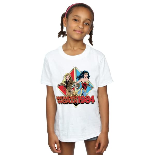 DC Comics Girls Wonder Woman 84 Back To Back Cotton T-Shirt