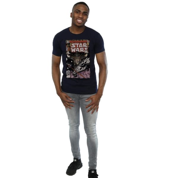 Star Wars Millennium Falcon Comic T-shirt för herrar