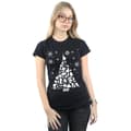 Miniatyrbild 2 av 3: Star Wars T-shirt i bomull med julgran för kvinnor/damer