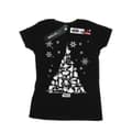 Miniatyrbild 1 av 3: Star Wars T-shirt i bomull med julgran för kvinnor/damer