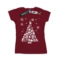Miniatyrbild 1 av 3: Star Wars T-shirt i bomull med julgran för kvinnor/damer
