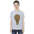 Miniatyrbillede 2 af 3: Marvel Boys I Am Groot Chibi Wave Pose T-Shirt