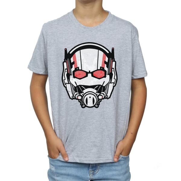 Marvel Boys Ant-Man Helmet Distressed T-Shirt