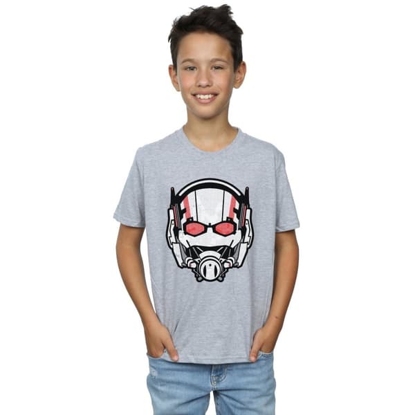Marvel Boys Ant-Man Helmet Distressed T-Shirt