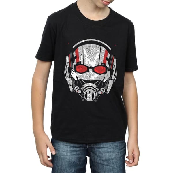 Marvel Boys Ant-Man Helmet Distressed T-Shirt