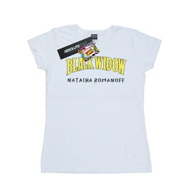 Marvel Womens/Ladies Black Widow AKA Natasha Romanoff Cotton T-Shirt