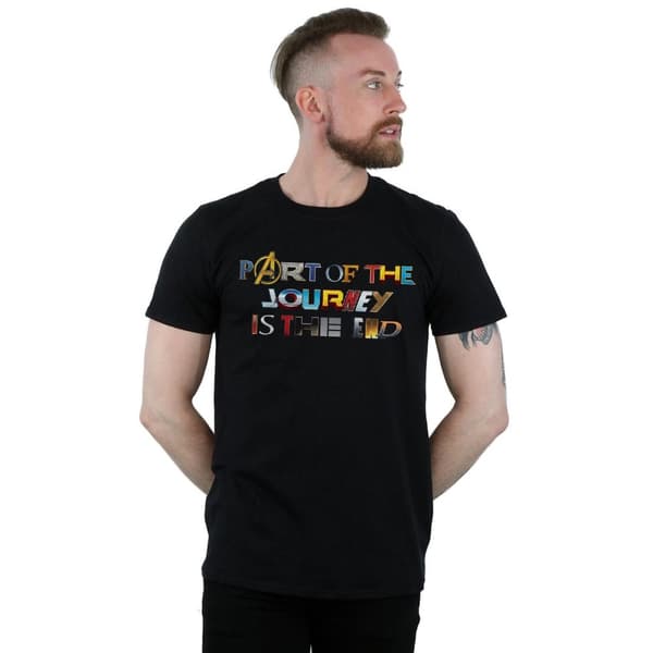 Marvel Mens Avengers Endgame Part Of The Journey T-Shirt