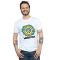 Miniatyrbillede 2 af 3: Woodstock Mens Flower Peace T-Shirt