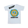 Miniatyrbillede 1 af 3: Woodstock Mens Flower Peace T-Shirt