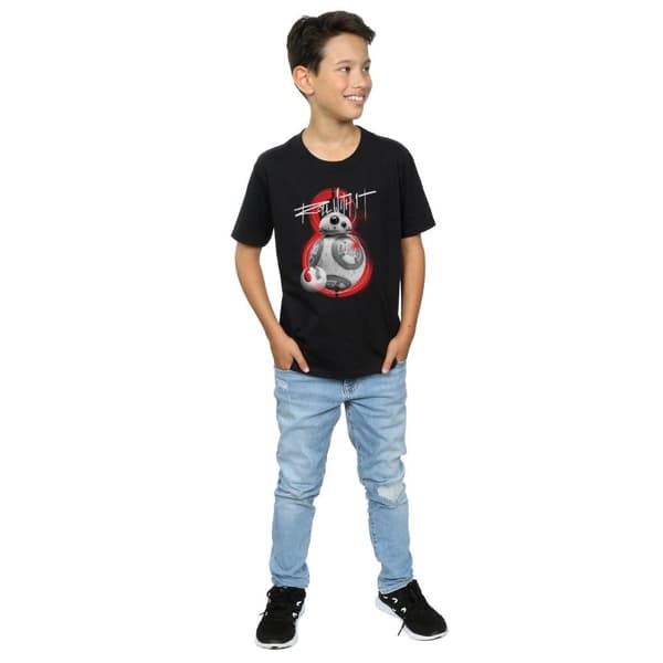 Star Wars Boys The Last Jedi BB-8 Roll With It T-Shirt