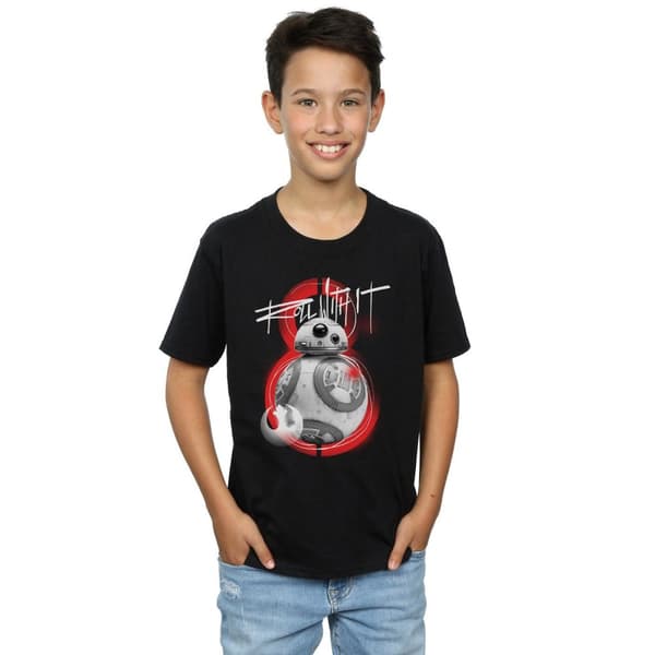 Star Wars Boys The Last Jedi BB-8 Roll With It T-Shirt