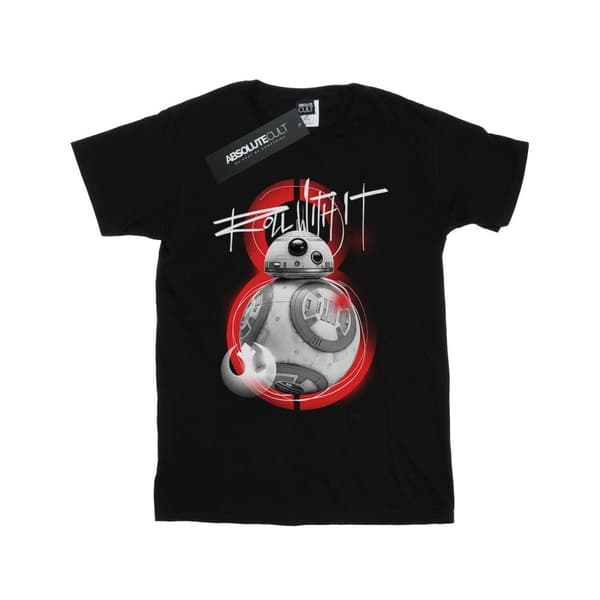 Star Wars Boys The Last Jedi BB-8 Roll With It T-Shirt