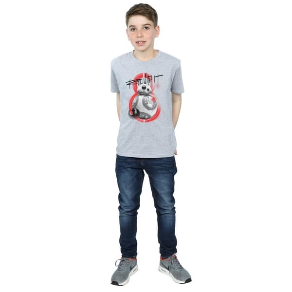 Star Wars Boys The Last Jedi BB-8 Roll With It T-Shirt