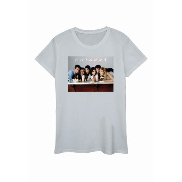 Friends Womens/Ladies Group Photo Milkshakes Cotton T-Shirt