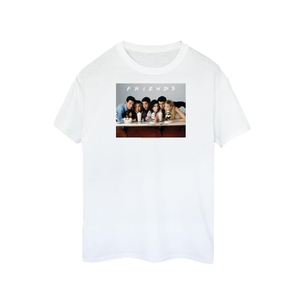 Friends Womens/Ladies Group Photo Milkshakes Cotton T-Shirt