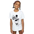 Miniatyrbillede 2 af 3: Disney Girls Mickey Mouse Peace Hand Cotton T-Shirt