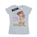 Miniatyrbillede 1 af 3: Disney Womens/Ladies Moana Natural Born Navigator Cotton T-Shirt