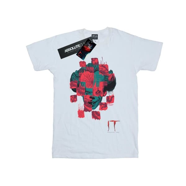 It Chapter 2 Mens Pennywise Face Collage T-Shirt