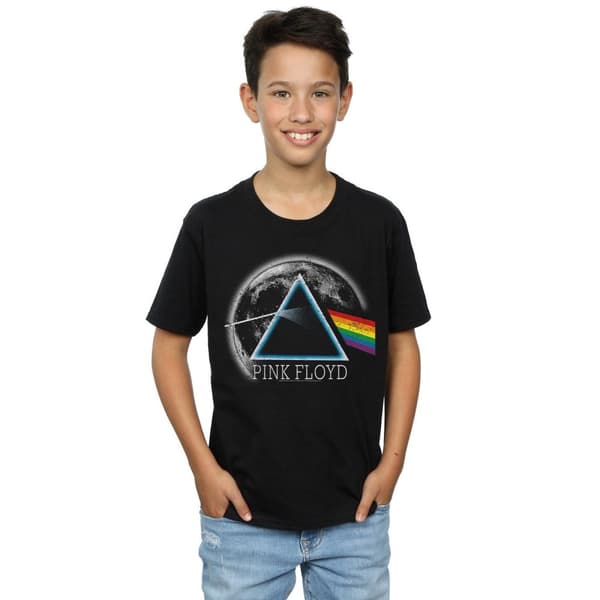 Pink Floyd Boys Dark Side Of The Moon Distressed T-Shirt