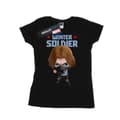 Miniatyrbild 1 av 3: Marvel Vintersoldaten Bucky Toon - bomulls-T-shirt för damer/kvinnor