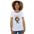 Miniatyrbild 2 av 3: Marvel Vintersoldaten Bucky Toon - bomulls-T-shirt för damer/kvinnor