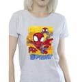Miniatyrbillede 3 af 4: Marvel Womens/Ladies Spidey And His Amazing Friends Flying Cotton T-Shirt