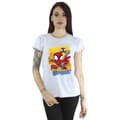Miniatyrbillede 2 af 4: Marvel Womens/Ladies Spidey And His Amazing Friends Flying Cotton T-Shirt
