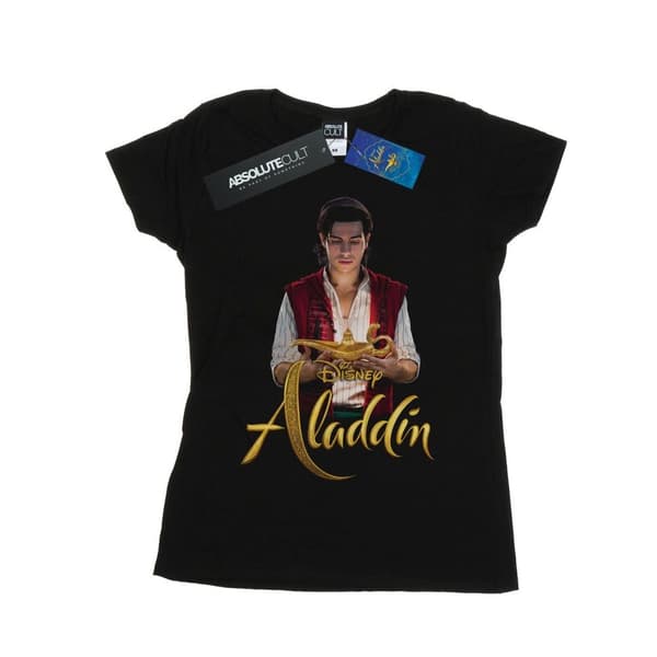 Disney Womens/Ladies Aladdin Movie Aladdin Photo Cotton T-Shirt