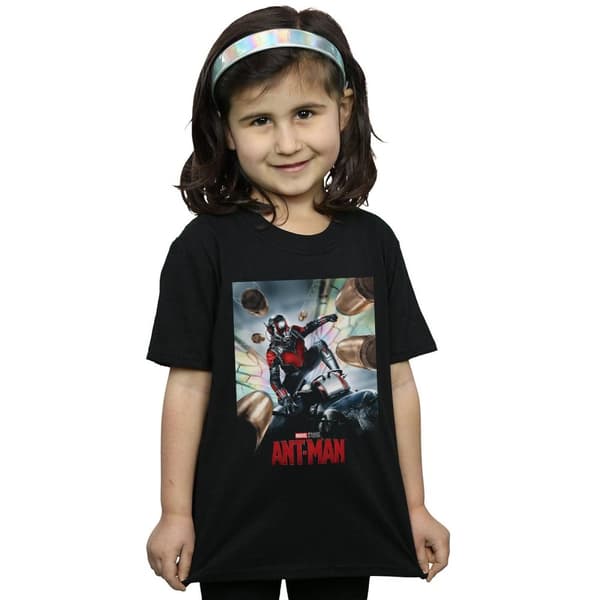 Marvel Studios T-shirt i bomull med Ant-Man-affisch för flickor