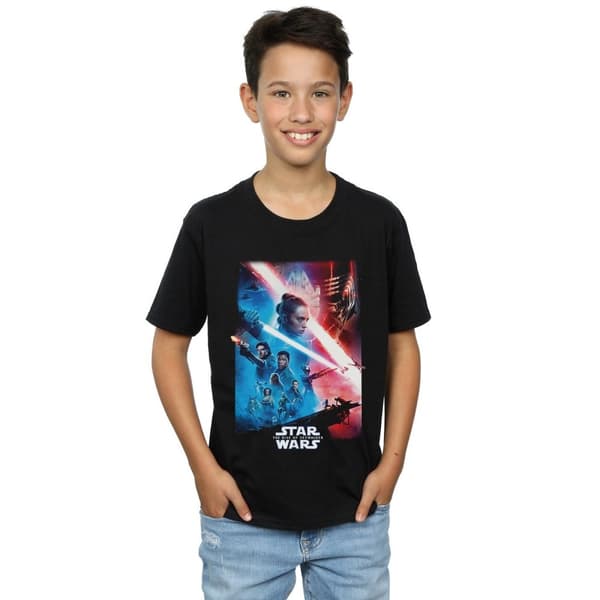 Star Wars Pojkar - The Rise Of Skywalker - T-shirt med teateraffisch