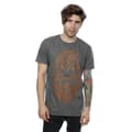 Pikkukuva 2 / 5: Star Wars Mens Chewbacca Text Head T-Shirt