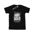Miniatyrbild 1 av 5: Star Wars Han Solo T-shirt i bomull med text för flickor