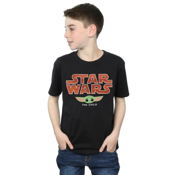 Star Wars Boys The Mandalorian The Child Sunset T-Shirt