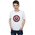 Miniatyrbild 2 av 3: Marvel Captain America t-shirt med träsköld för pojkar