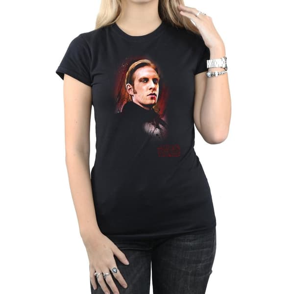 Star Wars Womens/Ladies The Last Jedi General Hux Brushed Cotton T-Shirt