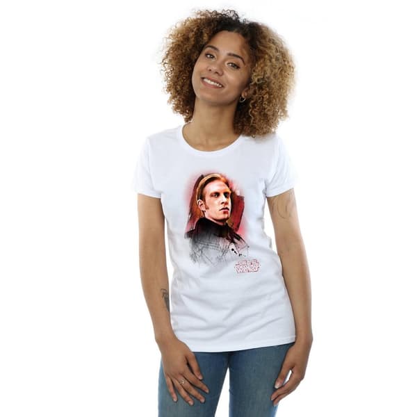 Star Wars Womens/Ladies The Last Jedi General Hux Brushed Cotton T-Shirt